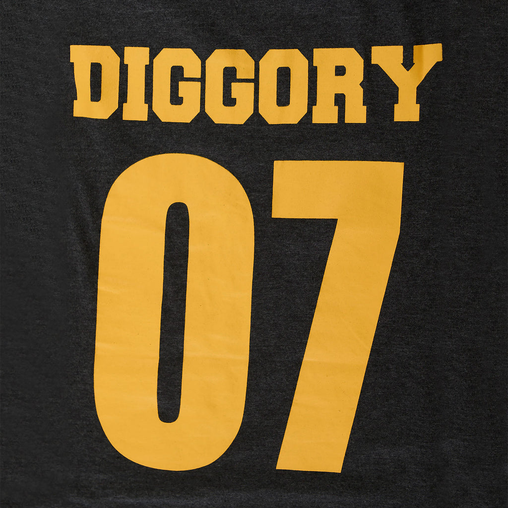 Produktbild Hufflepuff Sucher Diggory Oversize T-Shirt Damen grau - Harry Potter