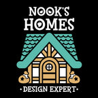 Produktbild Nook's Homes T-Shirt für Animal Crossing Fans schwarz