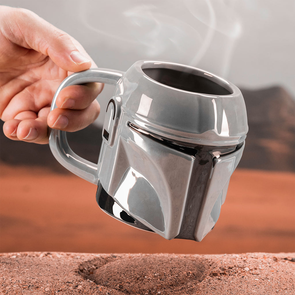Produktbild The Mandalorian Helm 3D Tasse - Star Wars
