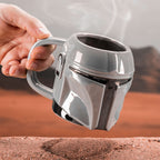Produktbild The Mandalorian Helm 3D Tasse - Star Wars