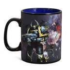 Produktbild Warhammer 40K - Ultramarines & Black Legion Thermoeffekt Tasse