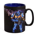 Produktbild Warhammer 40K - Ultramarines & Black Legion Thermoeffekt Tasse
