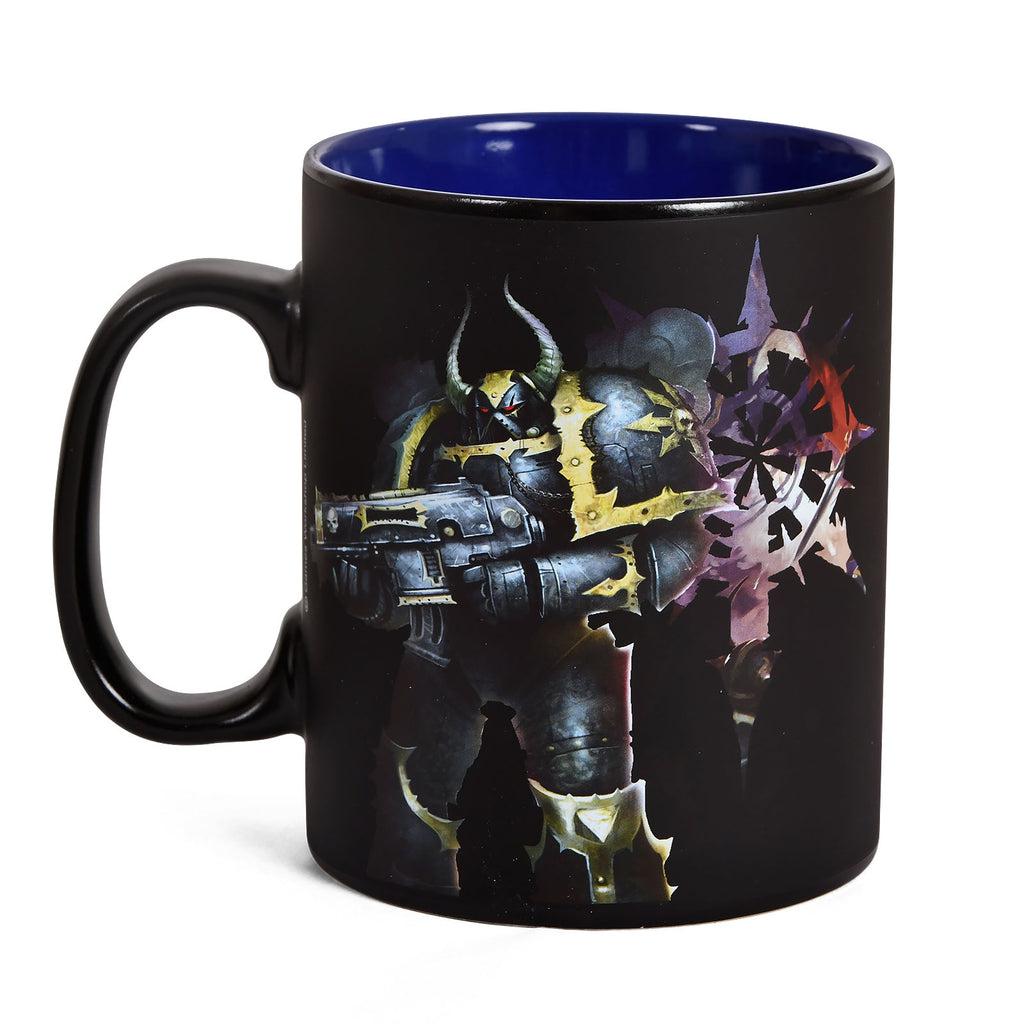 Produktbild Warhammer 40K - Ultramarines & Black Legion Thermoeffekt Tasse