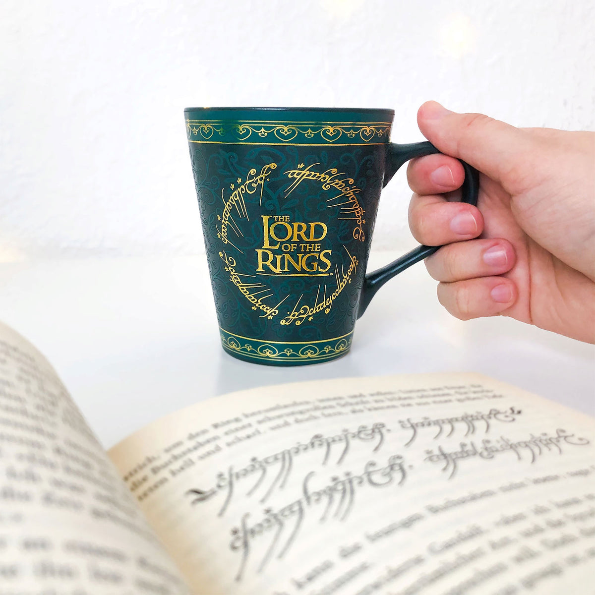 Produktbild Der Herr der Ringe - Blattbrosche Tasse
