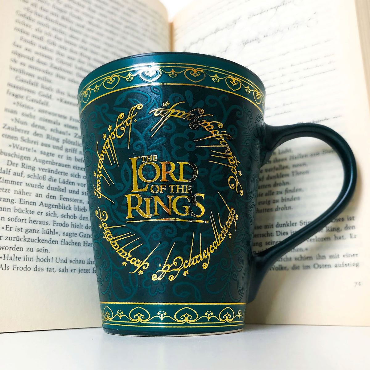 Produktbild Der Herr der Ringe - Blattbrosche Tasse