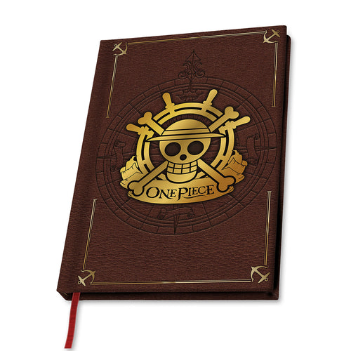 Produktbild Strohhutbande Skull Logo Premium Notizbuch A5 - One Piece