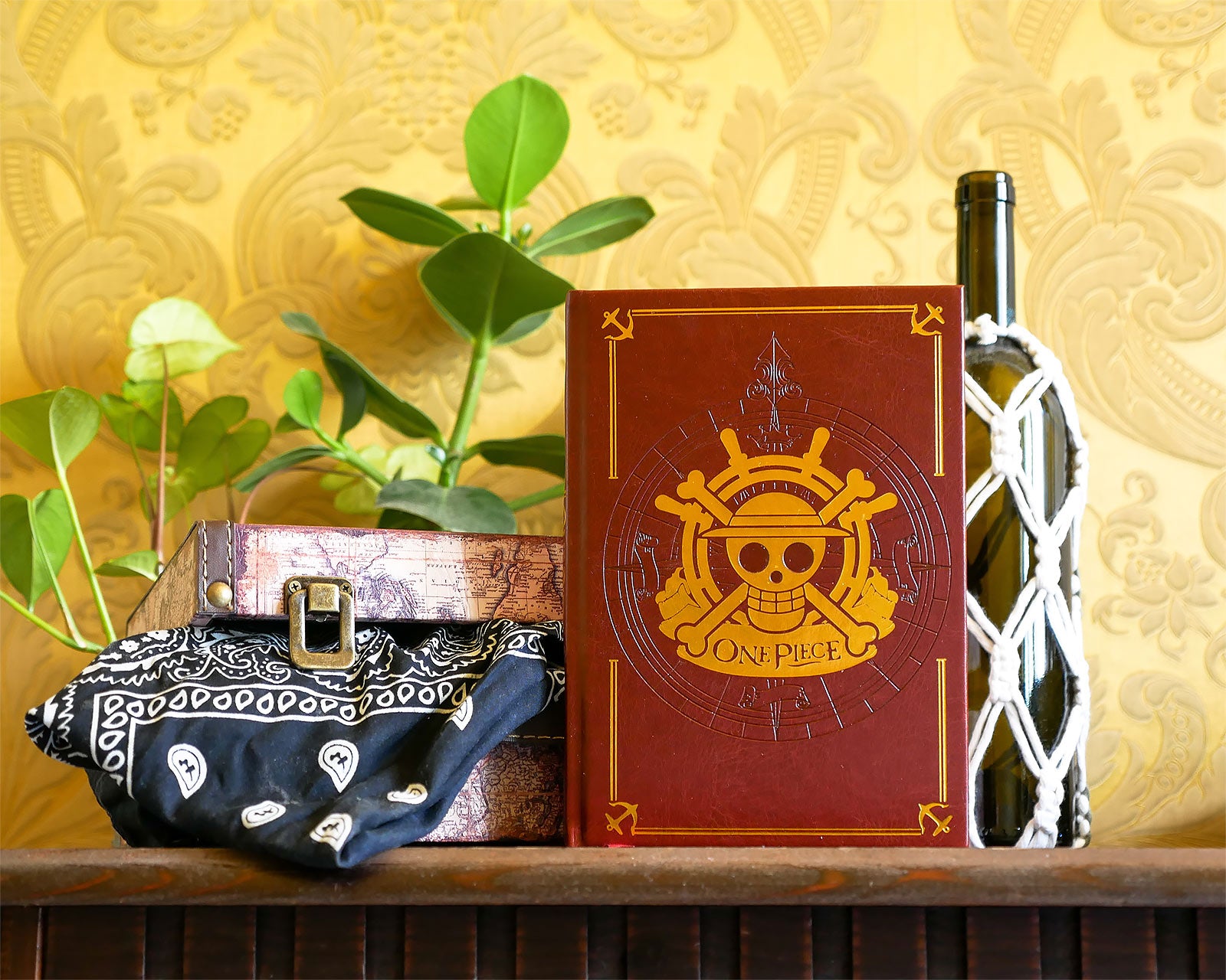 Produktbild Strohhutbande Skull Logo Premium Notizbuch A5 - One Piece