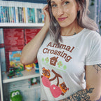 Produktbild Animal Crossing - Nepp und Schlepp T-Shirt Damen weiß