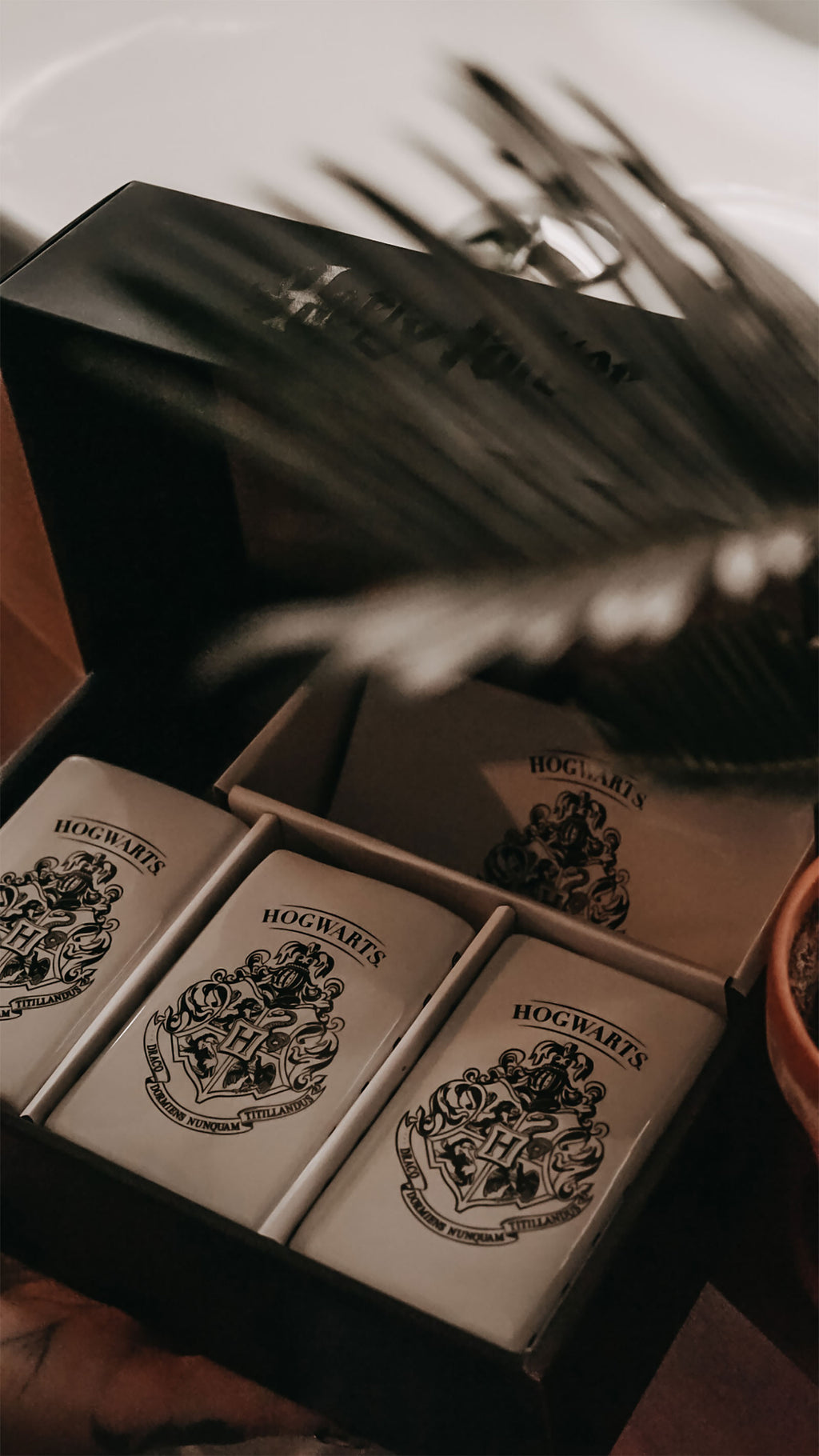 Produktbild Harry Potter - Hogwarts Wappen Badset 4-teilig