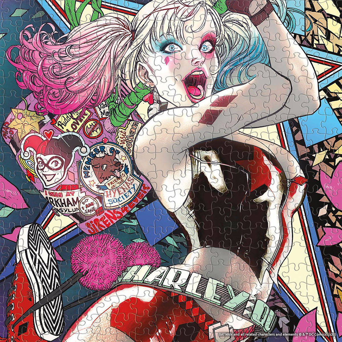 Produktbild Harley Quinn - Die Laughing Puzzle
