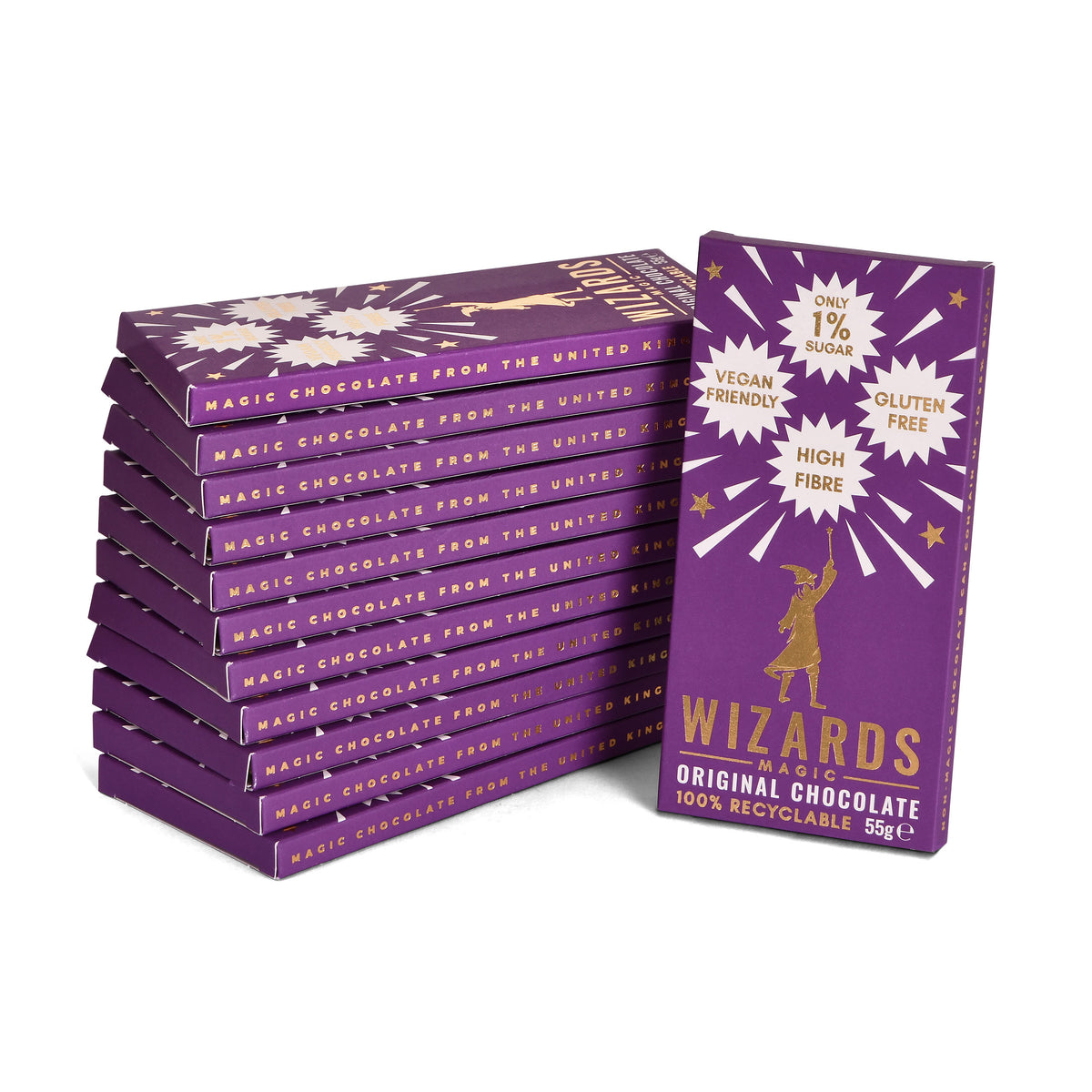 Produktbild Wizards Magic - Original Schokolade 12 Tafeln