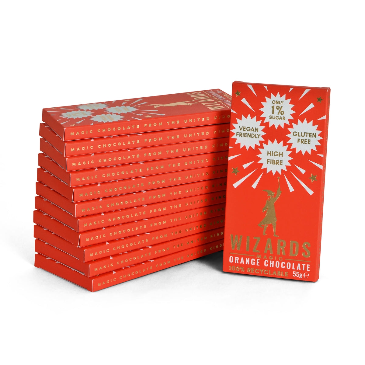 Product image Wizards Magic - Orange chocolate 12 bars