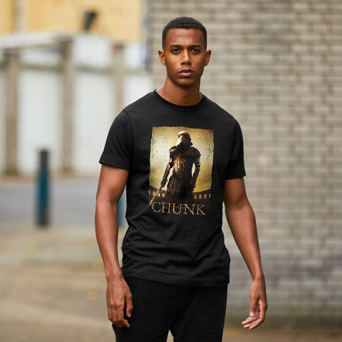 Produktbild Galactic Warrior T-Shirt für Star Wars Fans schwarz