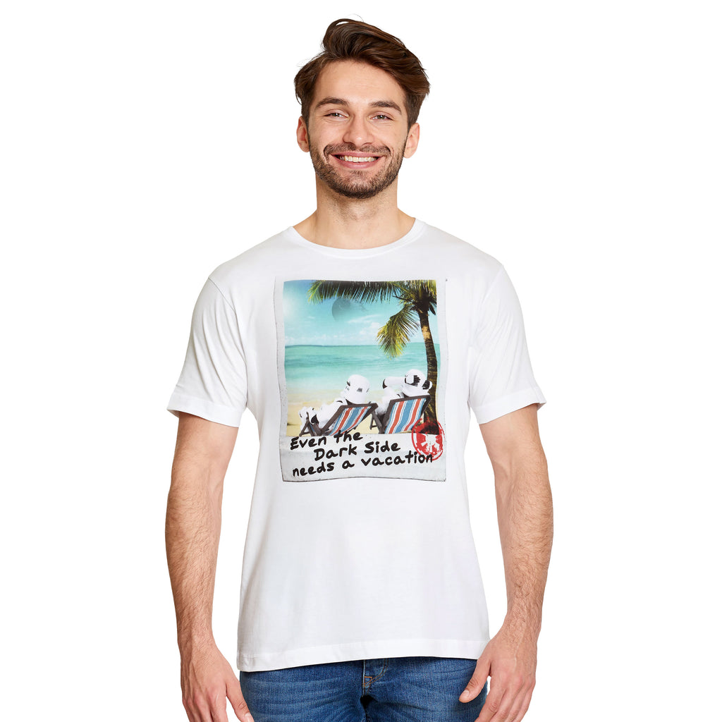 Produktbild Star Wars - Dark Side Vacation T-Shirt weiß