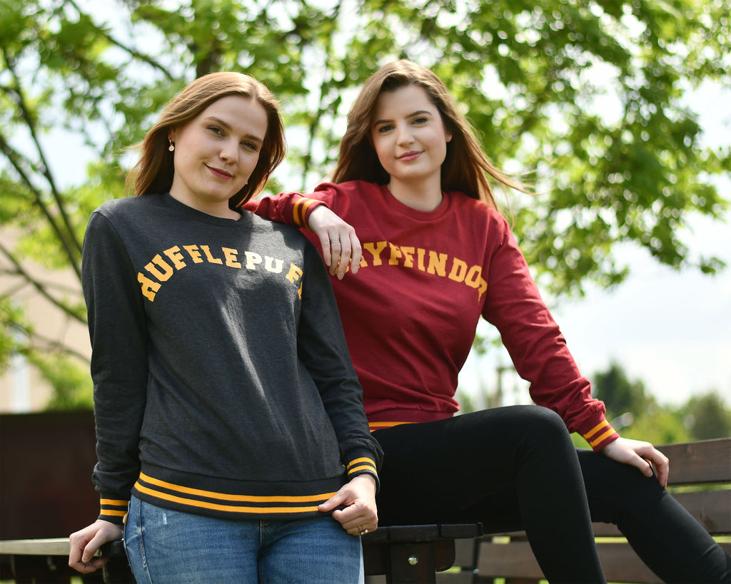 Produktbild Harry Potter - Hufflepuff College Sweater grau