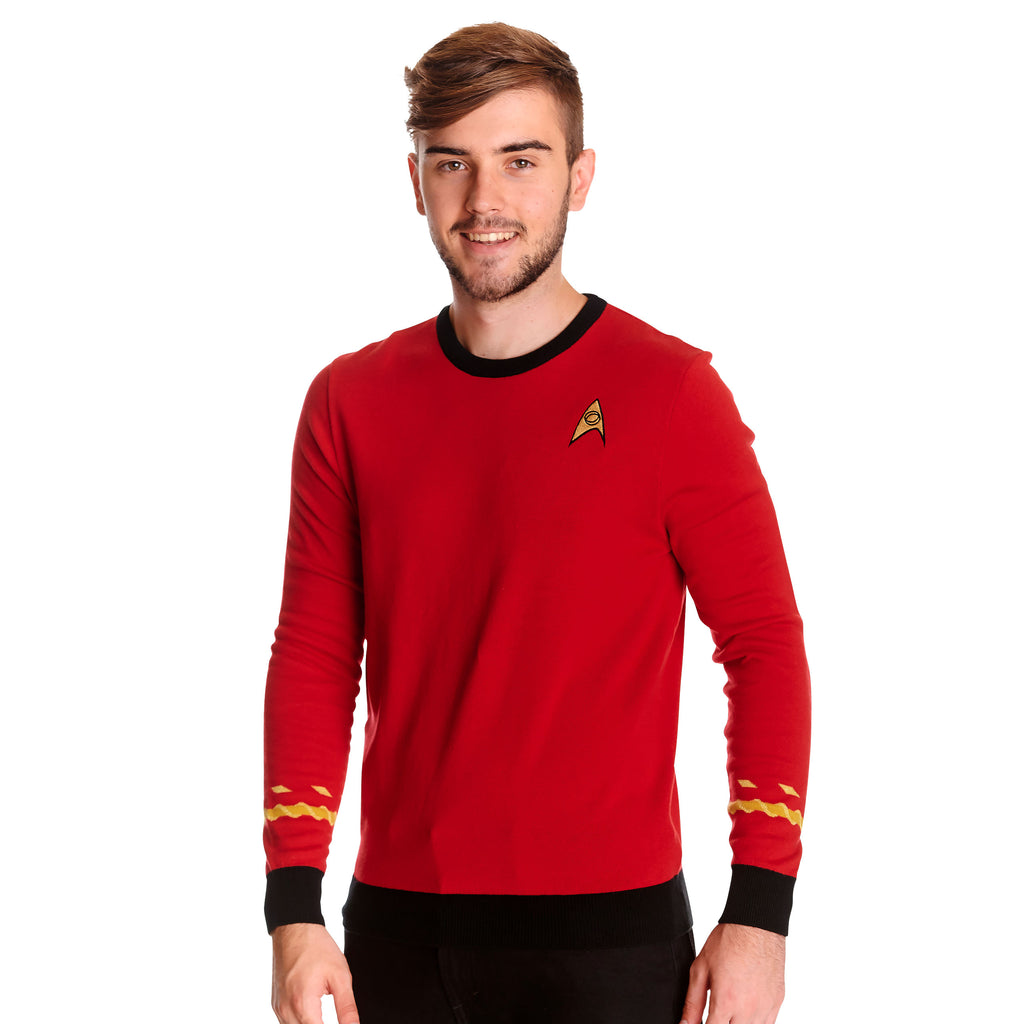 Produktbild Star Trek - Scotty Uniform Strickpullover rot