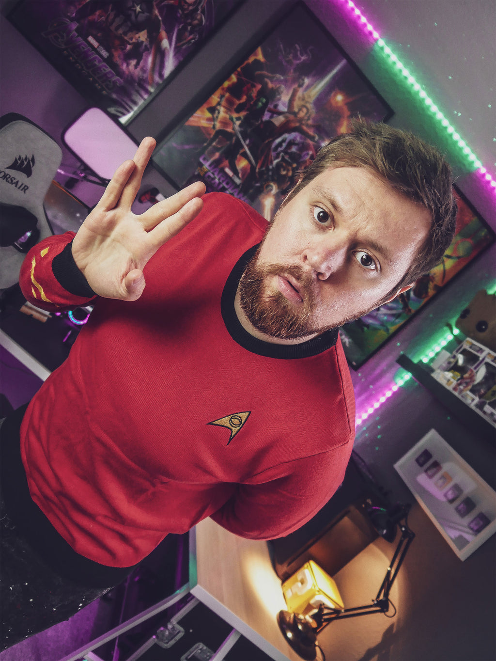 Produktbild Star Trek - Scotty Uniform Strickpullover rot