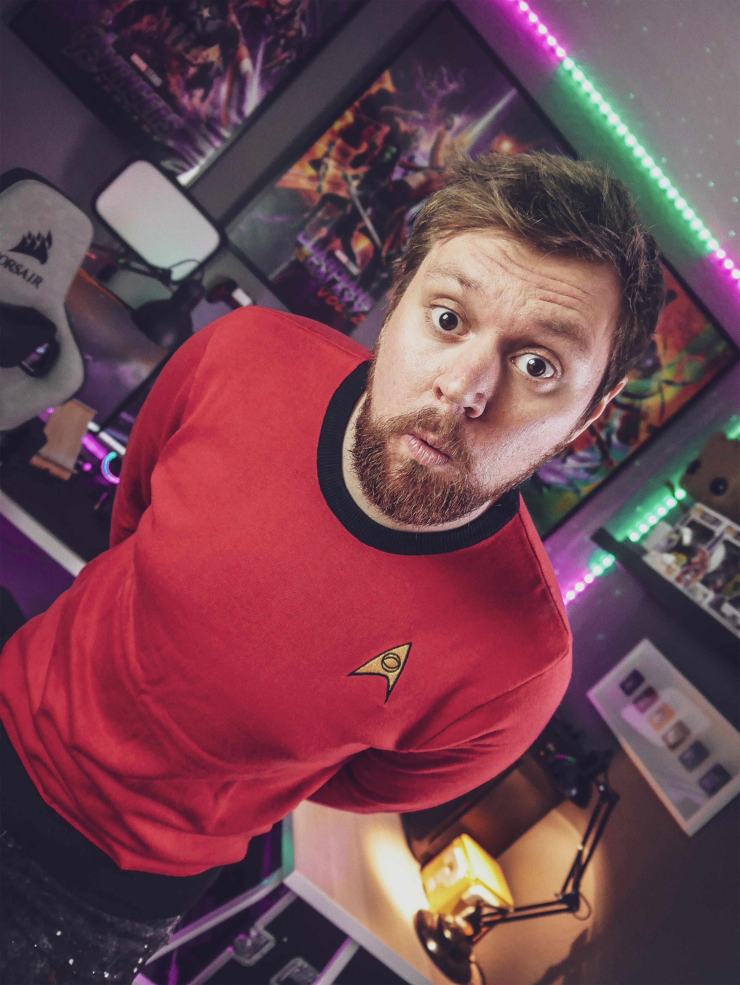 Produktbild Star Trek - Scotty Uniform Strickpullover rot