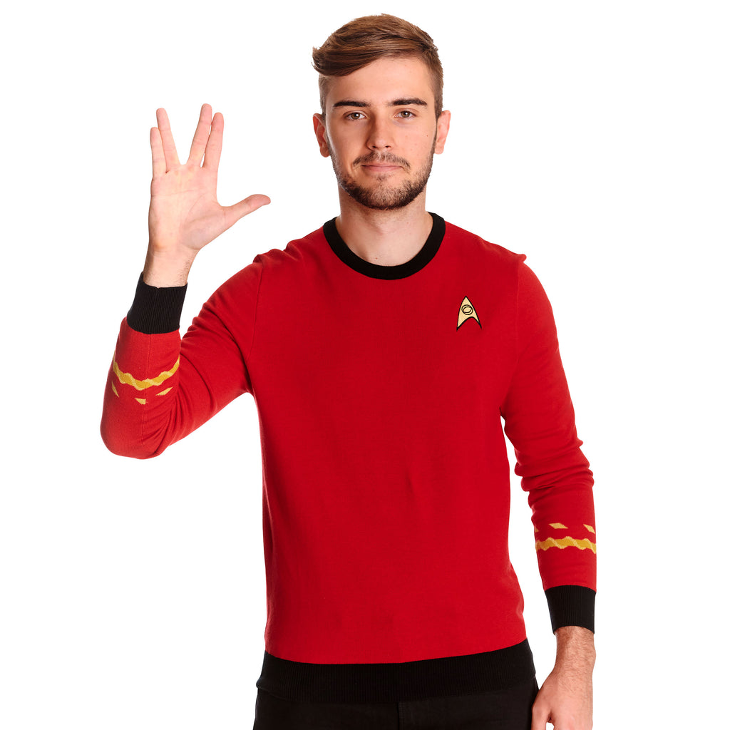 Produktbild Star Trek - Scotty Uniform Strickpullover rot
