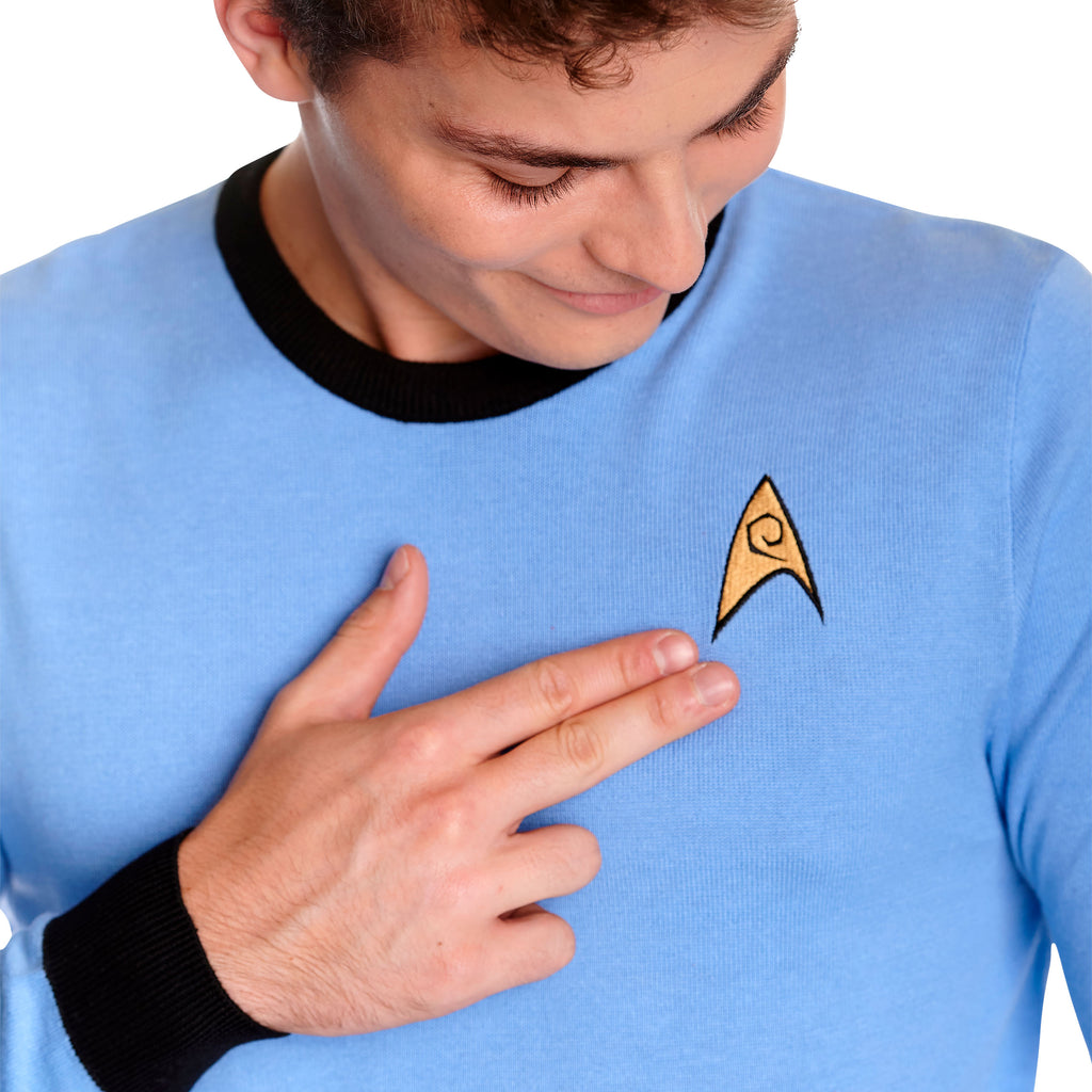 Produktbild Star Trek - Mister Spock Uniform Strickpullover blau