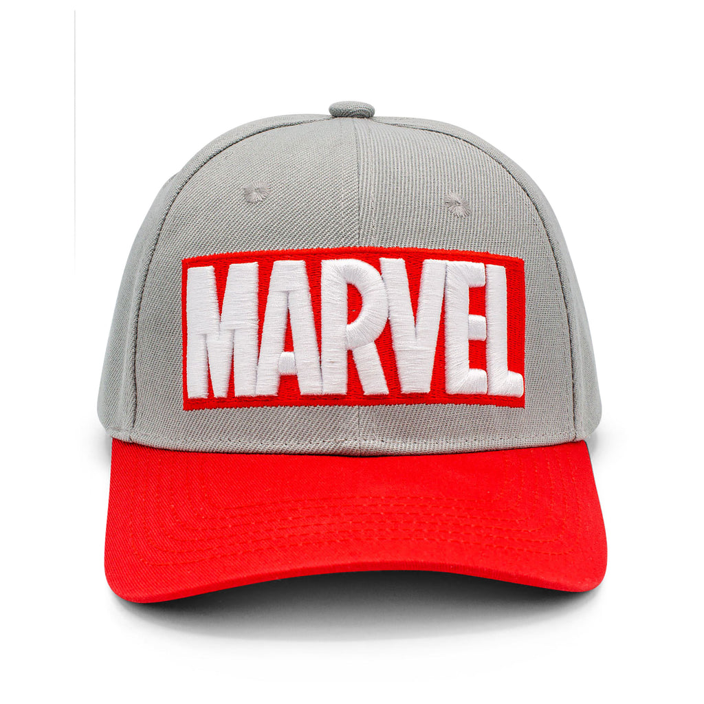 Produktbild Marvel - Logo Basecap grau-rot