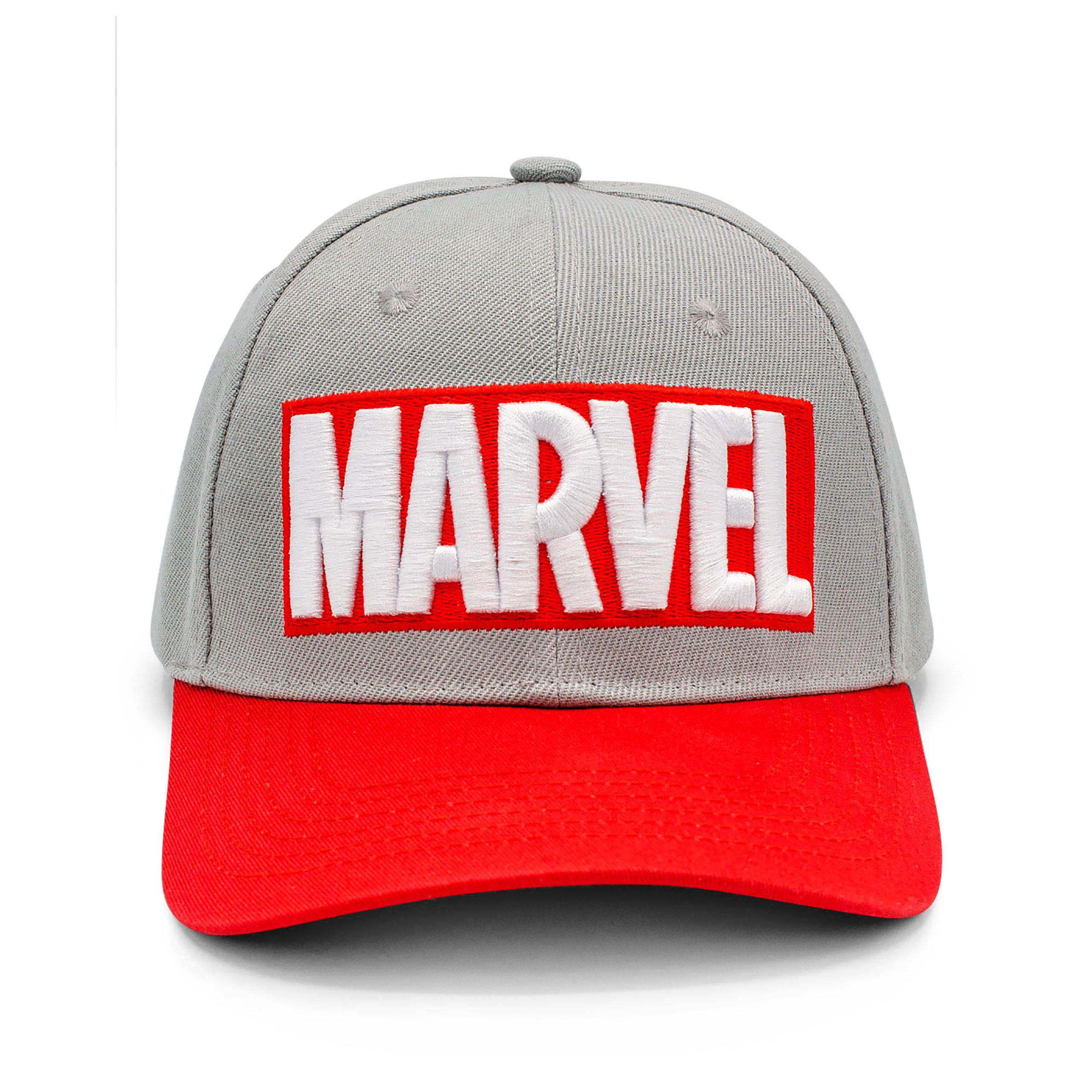 Produktbild Marvel - Logo Basecap grau-rot