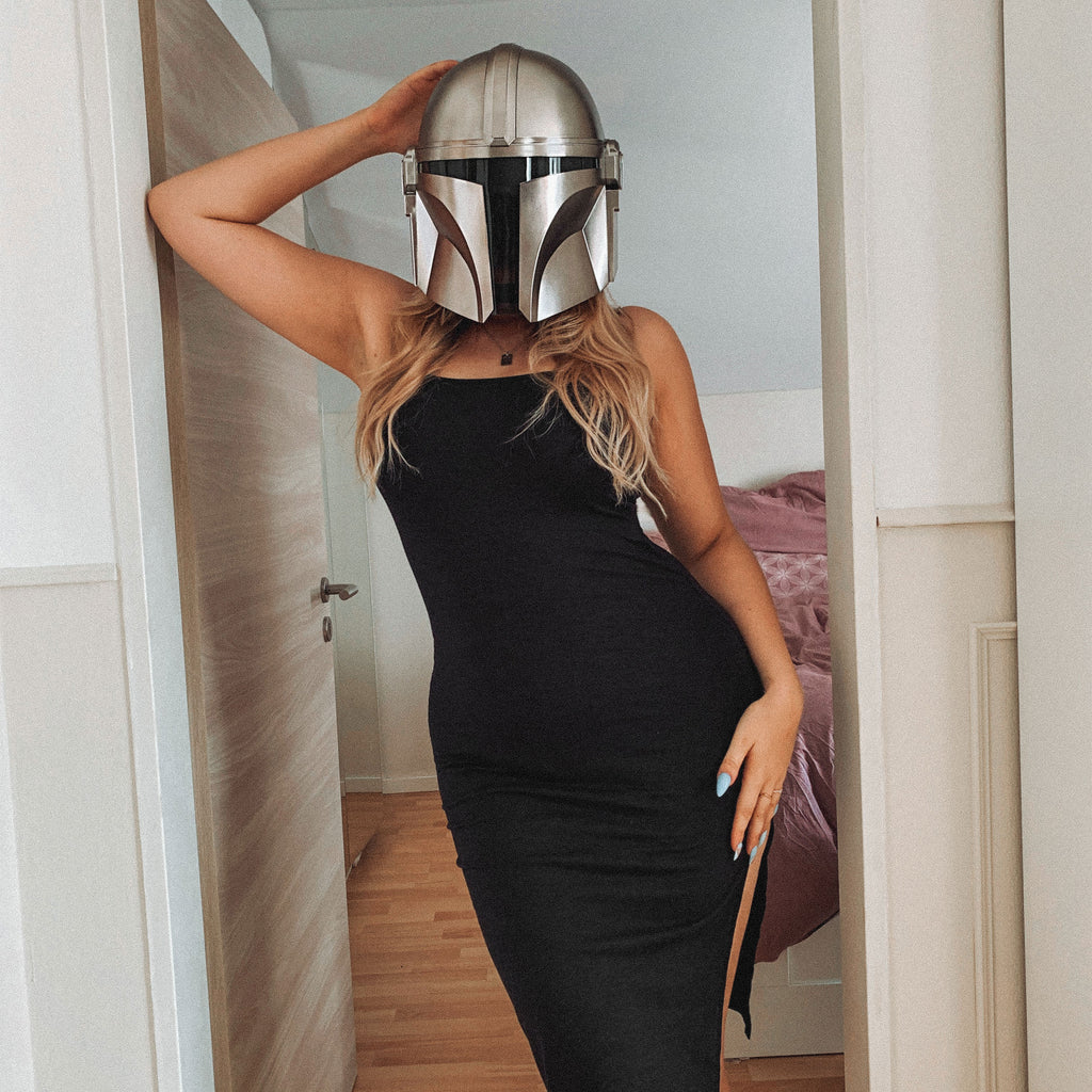 Produktbild The Mandalorian Helm Replik mit Licht - Star Wars
