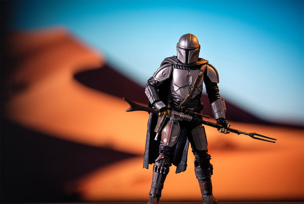 Produktbild Mandalorianer Actionfigur Deluxe 15 cm - Star Wars The Mandalorian