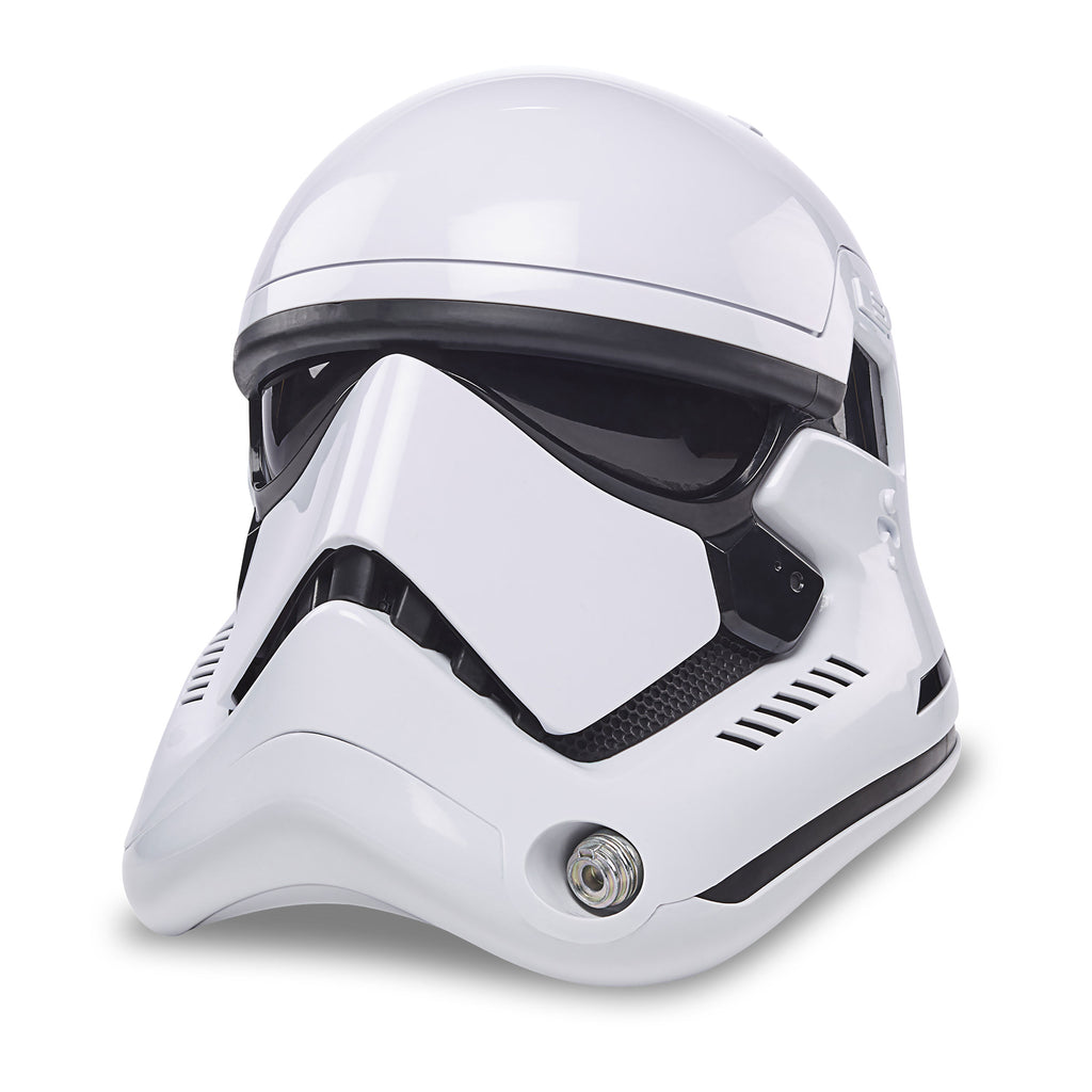 Produktbild First Order Stormtrooper Helm Replik mit Stimmenverzerrer - Star Wars