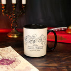 Produktbild Harry Potter - Karte des Rumtreibers Thermoeffekt Tasse schwarz