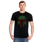 Produktbild Boba Face T-Shirt für Star Wars Fans schwarz