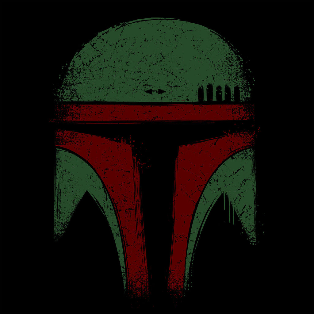 Produktbild Boba Face T-Shirt für Star Wars Fans schwarz