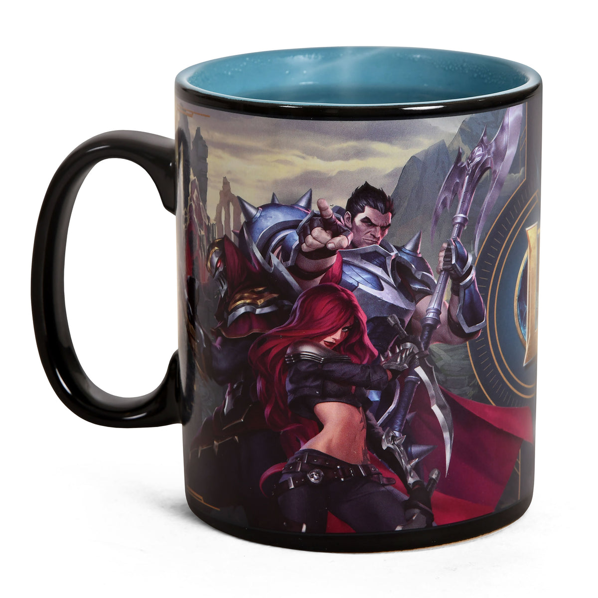 Produktbild League of Legends - Team Blau vs Team Rot Thermoeffekt Tasse