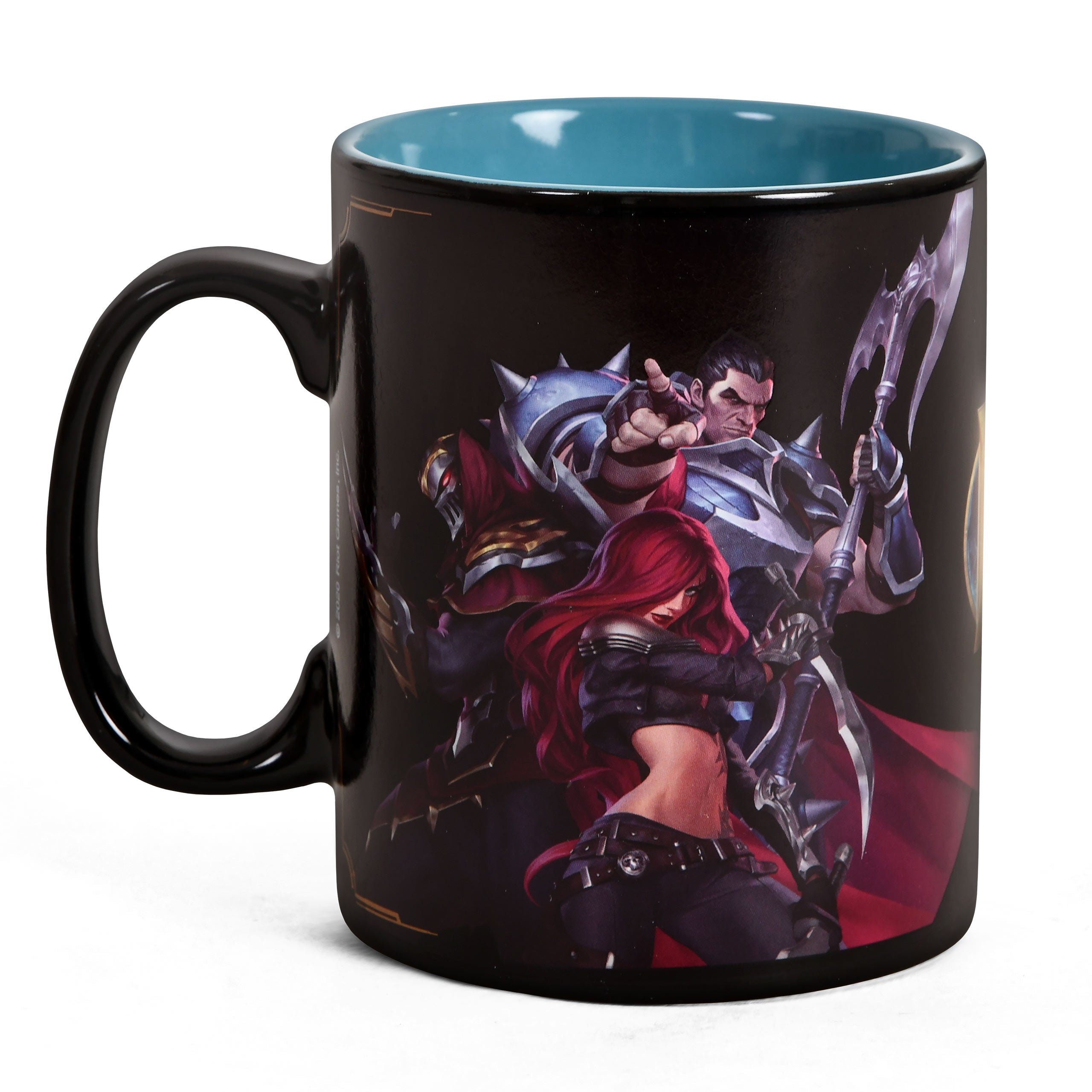 Produktbild League of Legends - Team Blau vs Team Rot Thermoeffekt Tasse