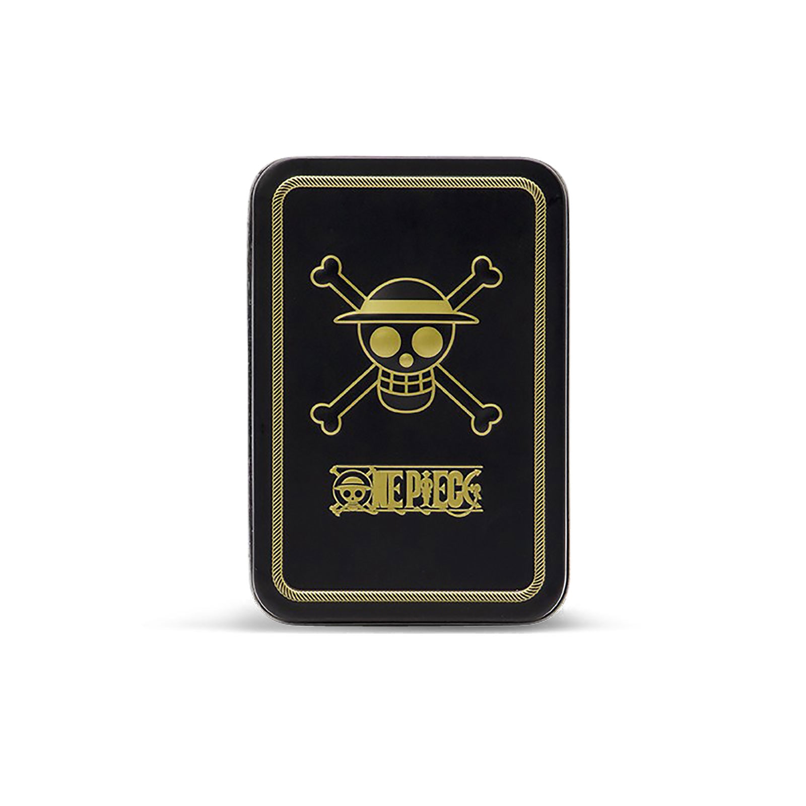 Produktbild One Piece - Skull Spielkarten in Metallbox