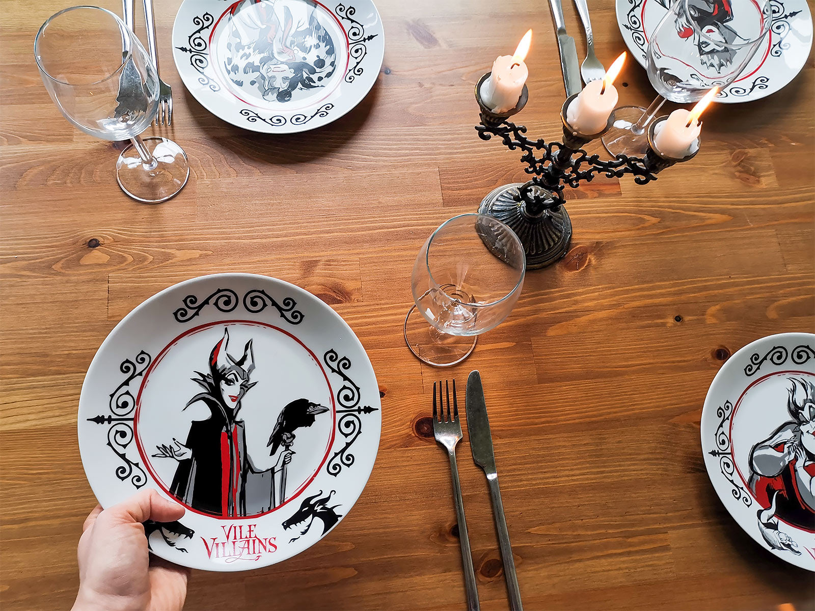 Produktbild Disney Villains Tellerset