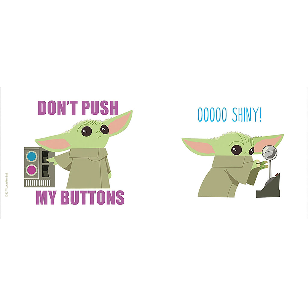 Product image Grogu Buttons & Shiny Cup - Star Wars The Mandalorian