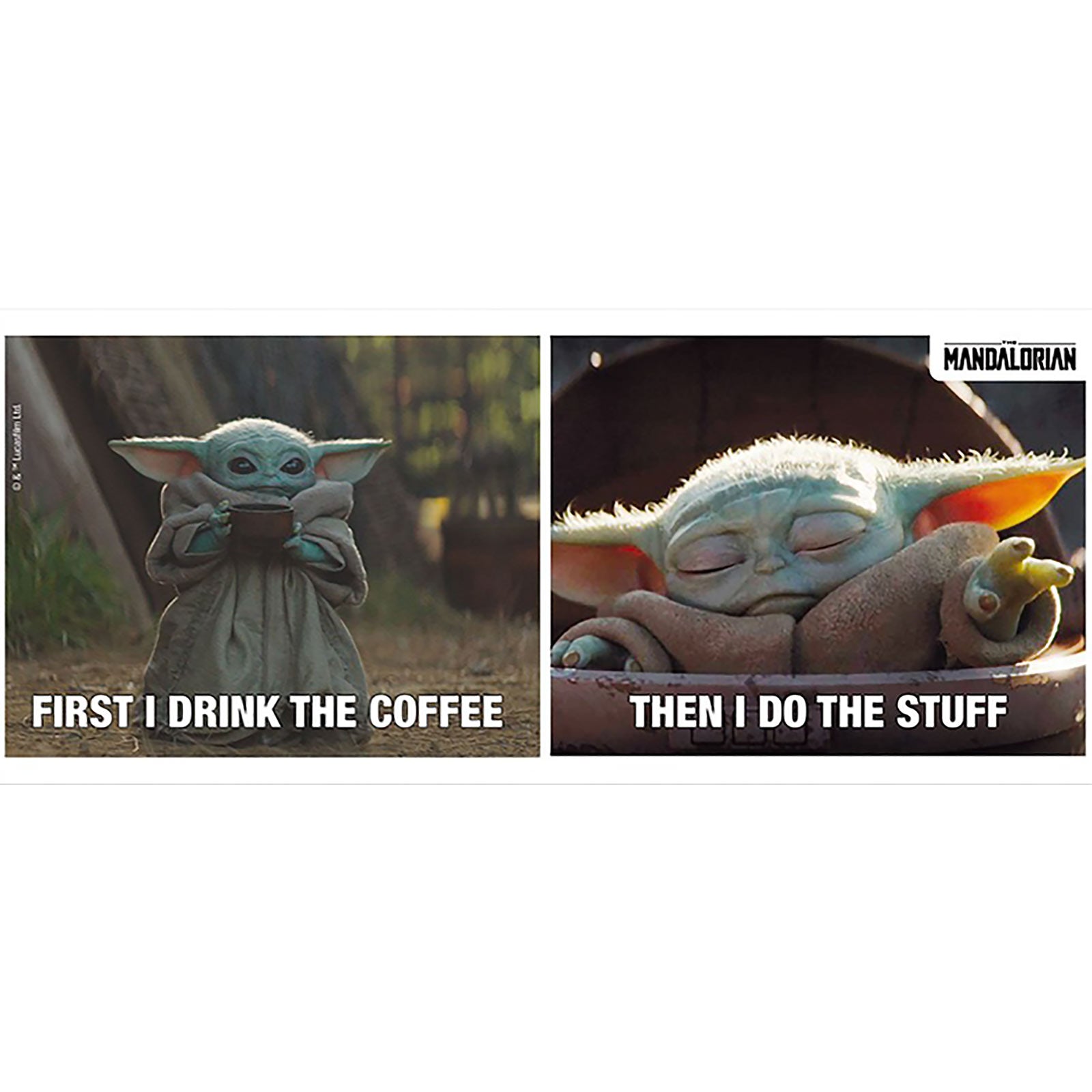 Product image Grogu Drink Coffee & Do Stuff Mug - Star Wars The Mandalorian