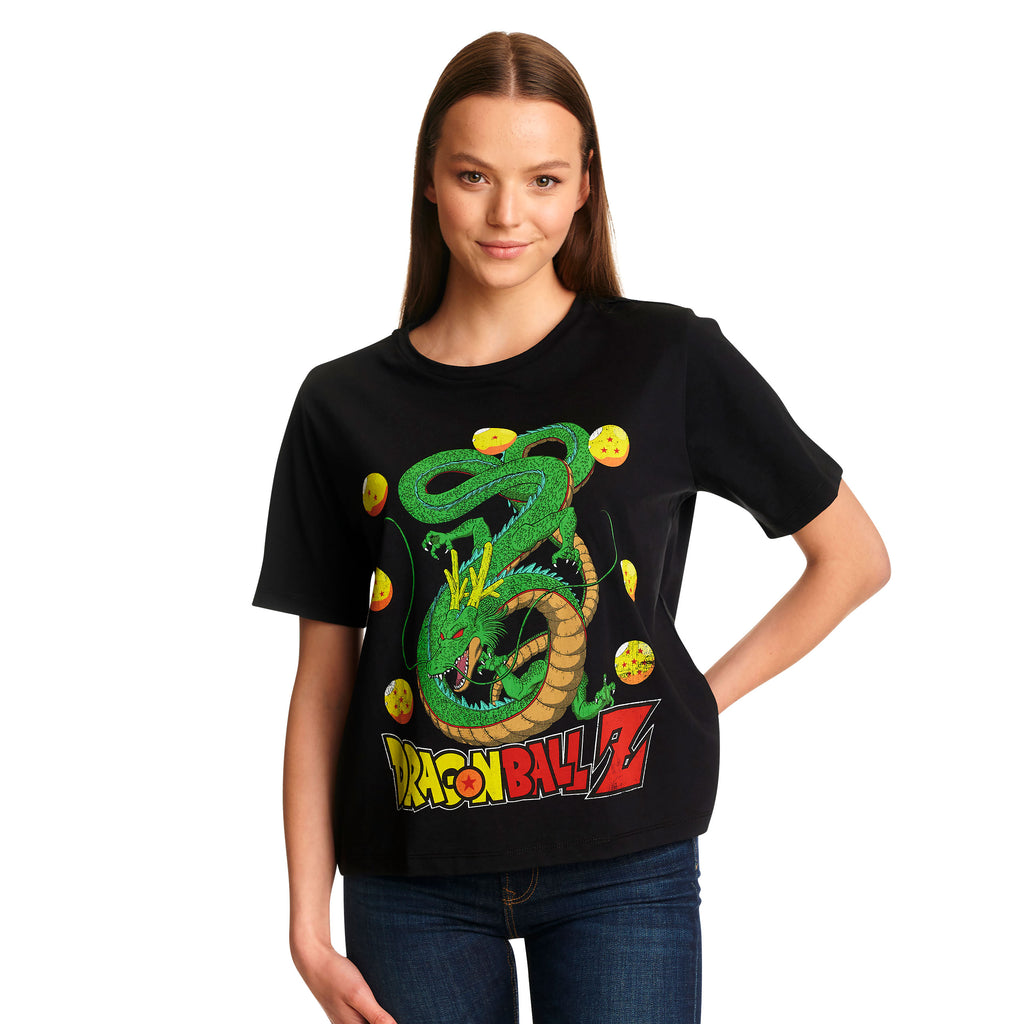 Dragon Ball Z - Shenlong T-Shirt Damen schwarz