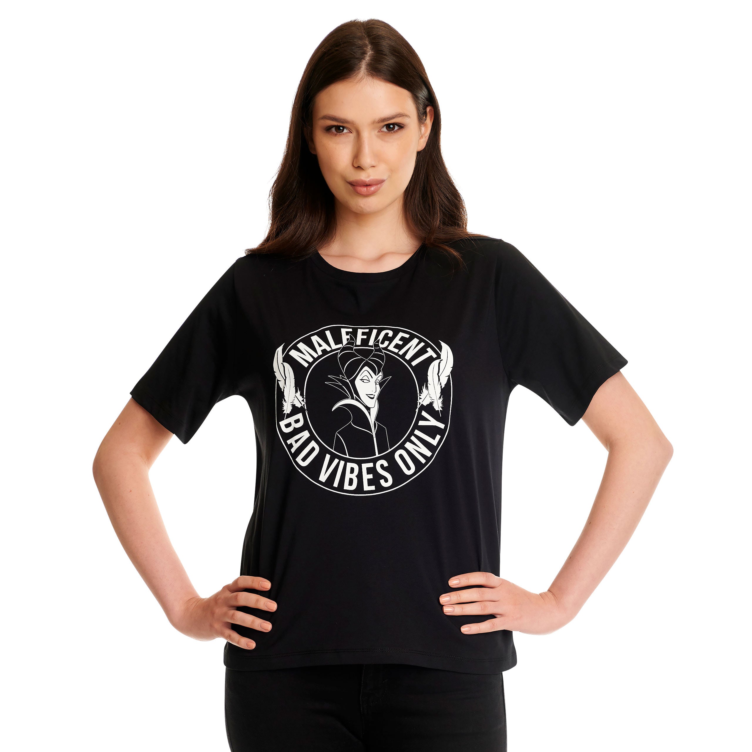 Produktbild Maleficent - Bad Vibes Only T-Shirt Damen schwarz