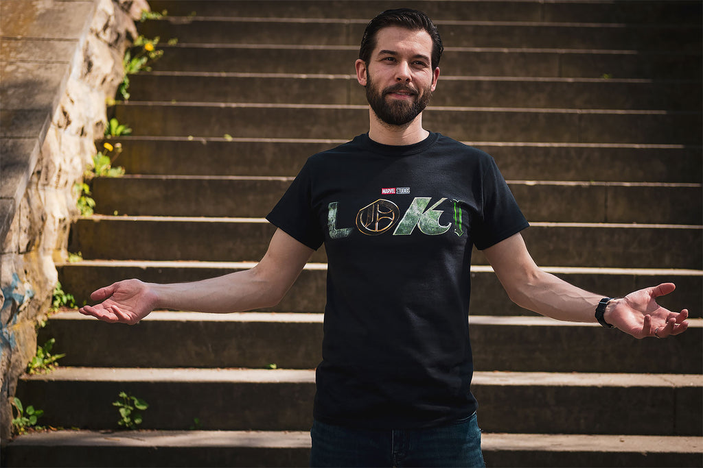 Produktbild Loki - Logo T-Shirt schwarz
