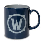 Produktbild World of Warcraft - For the Alliance Tasse blau-grau