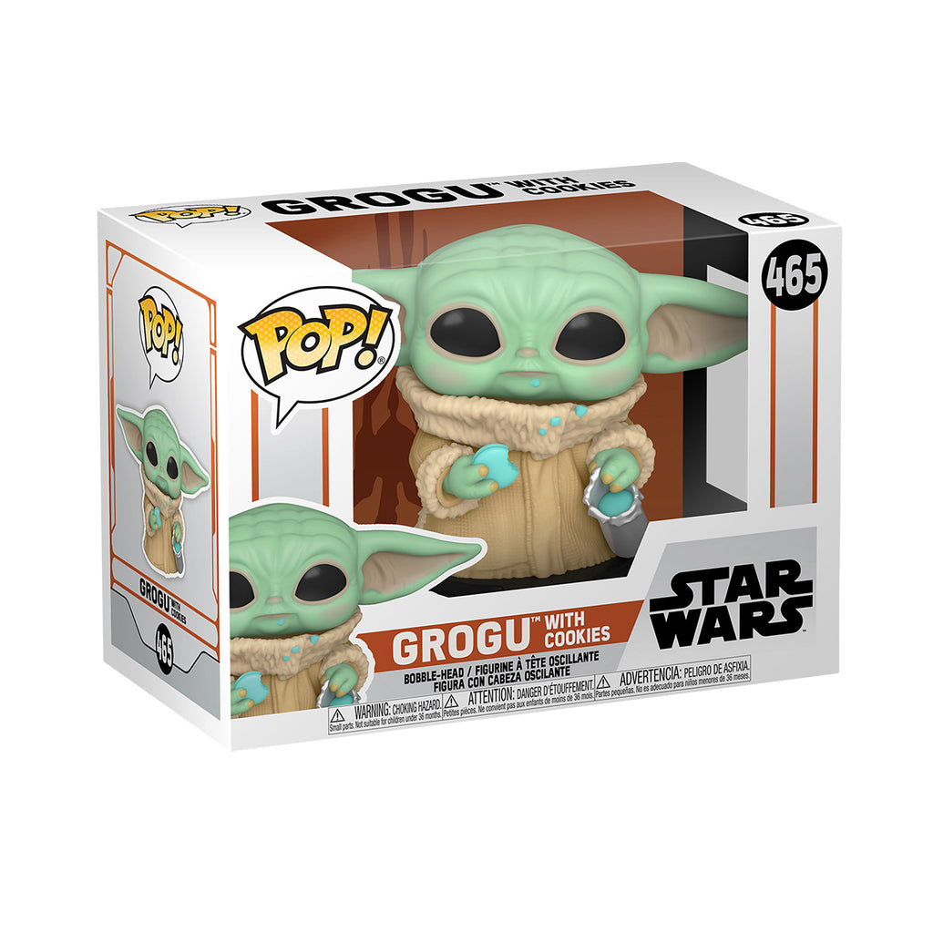 Produktbild Grogu mit Cookie Funko Pop Figur - Star Wars The Mandalorian