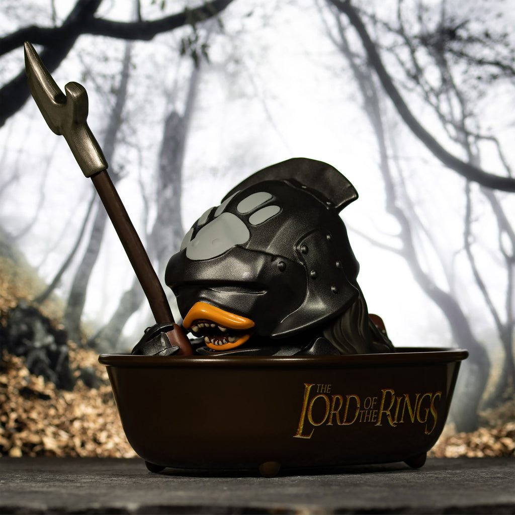Produktbild Der Herr der Ringe - Uruk-Hai Pikeman TUBBZ Deko Ente