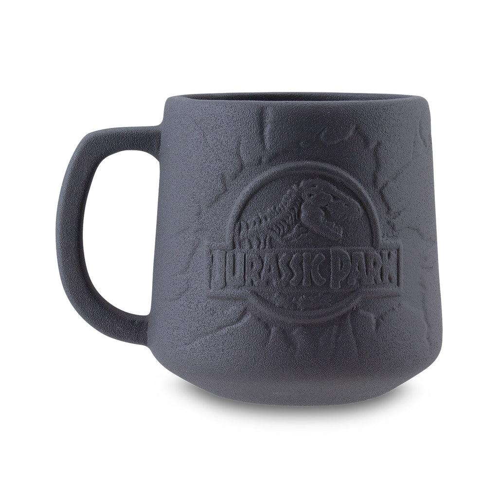 Produktbild Jurassic Park - Logo Tasse grau