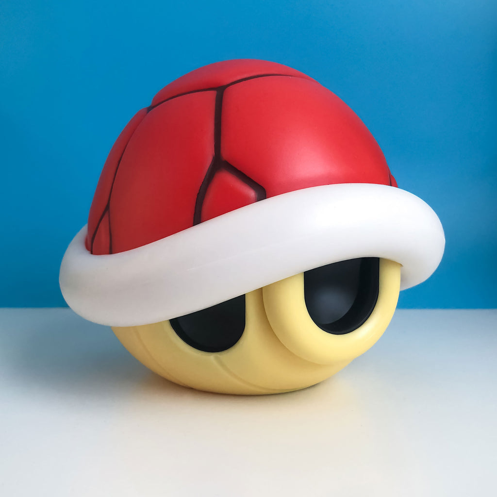 Super Mario - Roter Panzer Tischlampe mit Sound