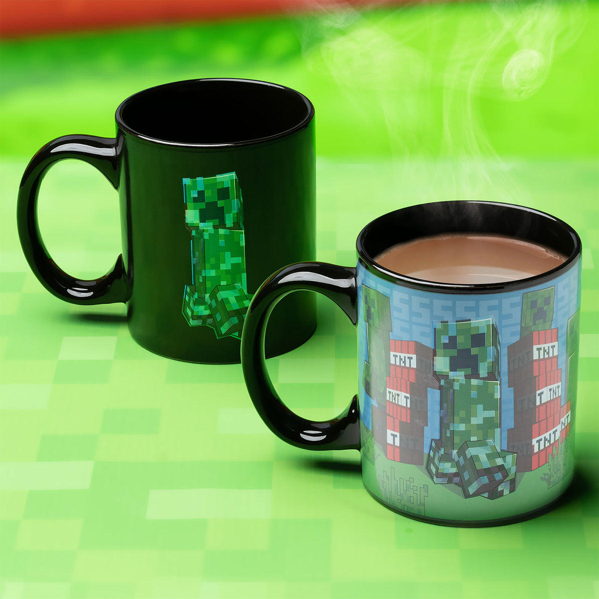 Produktbild Minecraft - Creeper Thermoeffekt Tasse