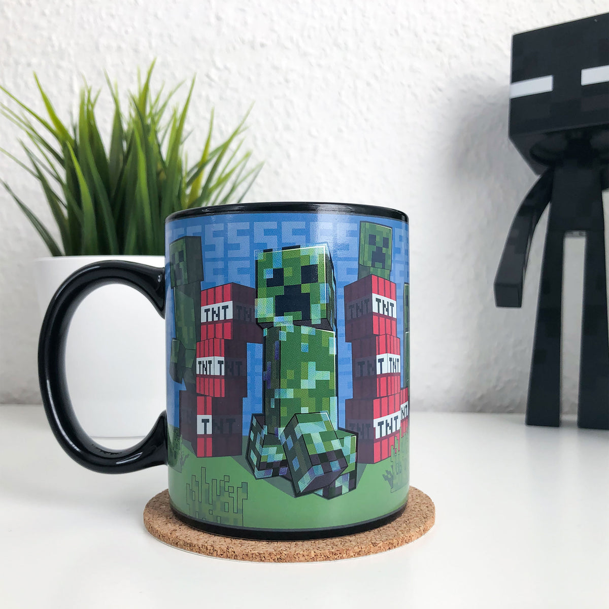 Produktbild Minecraft - Creeper Thermoeffekt Tasse