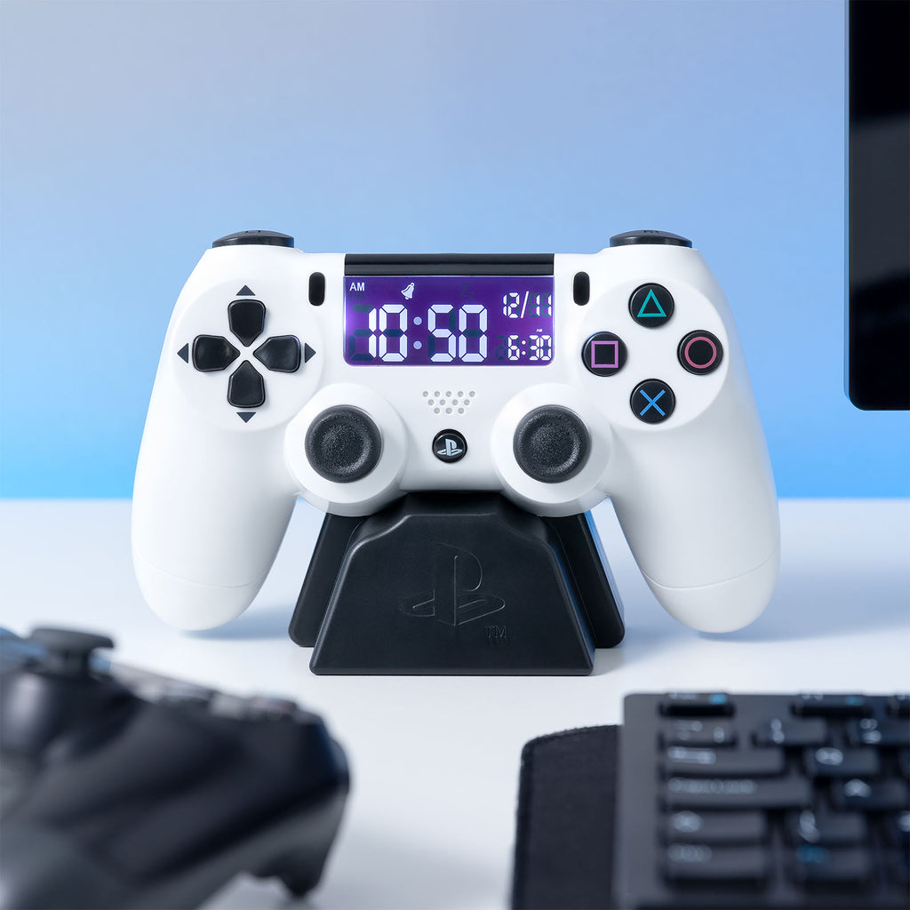 Produktbild PlayStation - White Controller Wecker