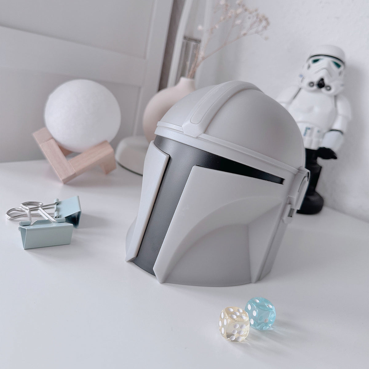 Produktbild The Mandalorian Helm Tischlampe - Star Wars